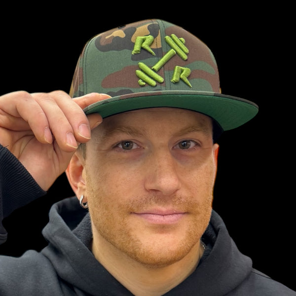Camo SnapBack Hats - Reps Over Rest