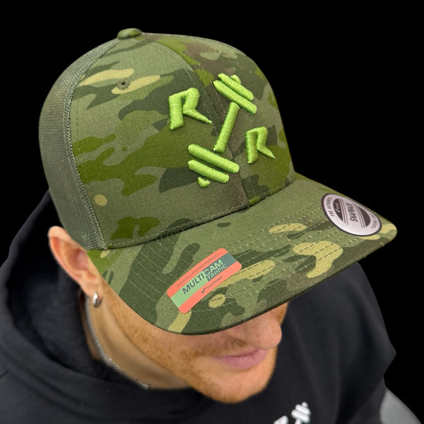 2 Tone Flexfit Mesh Hats - Reps Over Rest
