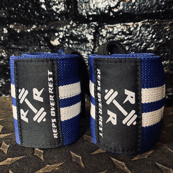 16" High Quality Elastic Wrist Wraps - Reps Over Rest