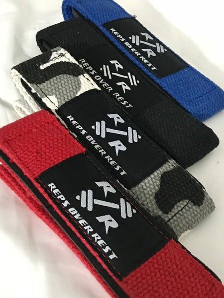 Heavy Duty Cotton Lifting Straps - Reps Over Rest