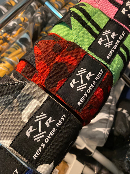 16" High Quality Elastic Wrist Wraps - Reps Over Rest