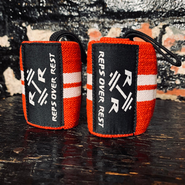 16" High Quality Elastic Wrist Wraps - Reps Over Rest