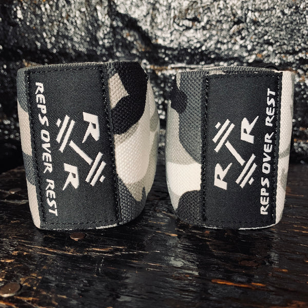 16" High Quality Elastic Wrist Wraps - Reps Over Rest