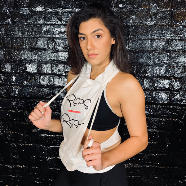 Women's Hooded Stringer - Reps Over Rest