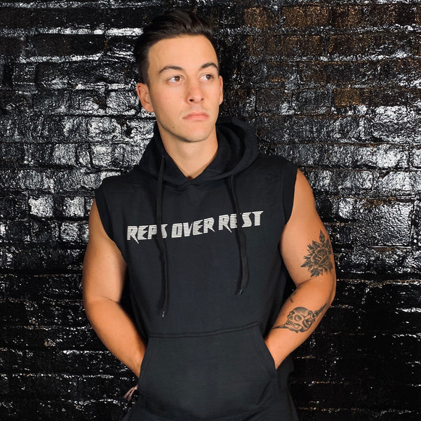 Fleece Sleeveless Hoodie - Reps Over Rest