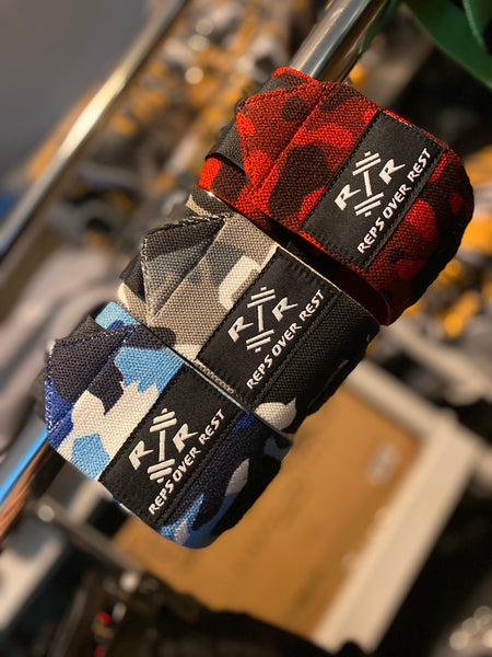 16" High Quality Elastic Wrist Wraps - Reps Over Rest