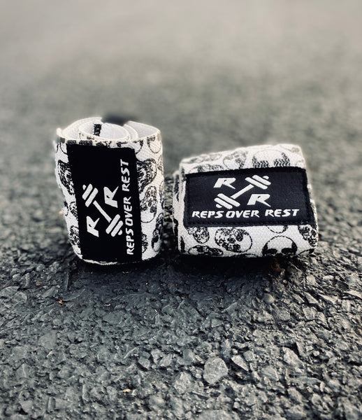 16" High Quality Elastic Wrist Wraps - Reps Over Rest