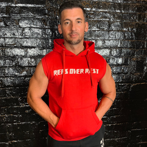 Fleece Sleeveless Hoodie - Reps Over Rest