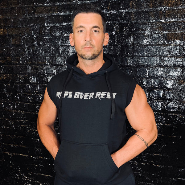 Fleece Sleeveless Hoodie - Reps Over Rest