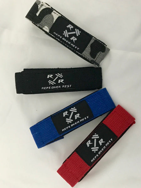Heavy Duty Cotton Lifting Straps - Reps Over Rest