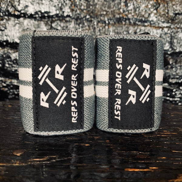 16" High Quality Elastic Wrist Wraps - Reps Over Rest