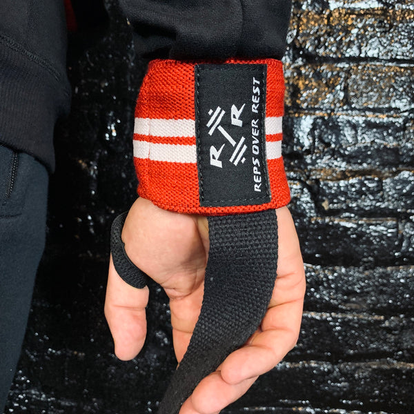 Black & Red Zipper Lifting Sweatshirt - Reps Over Rest