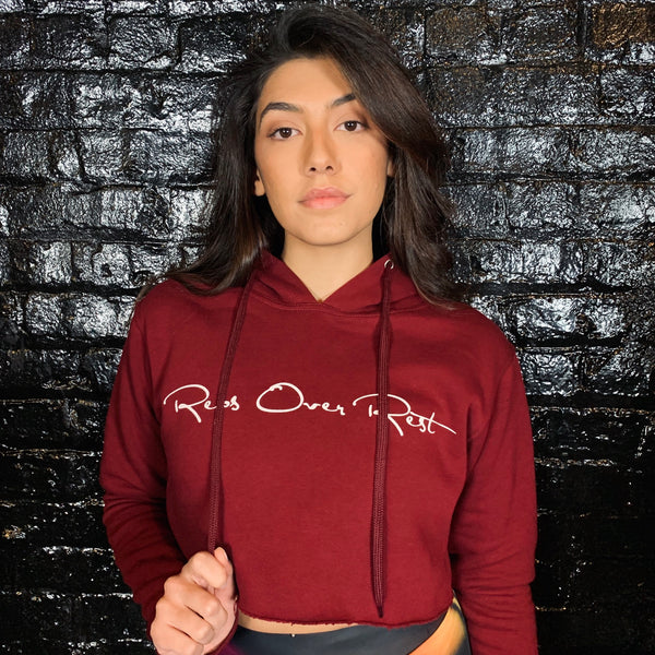 Fleece Lined Crop Hoodies - Reps Over Rest