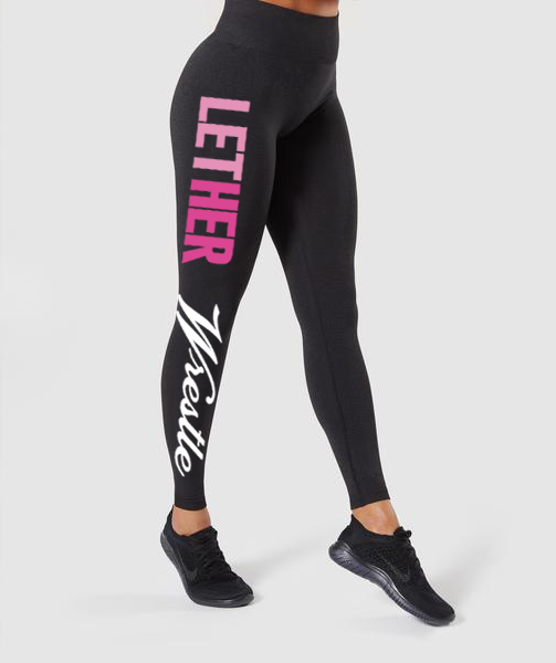 Let Her Wrestle™️ Leggings - Reps Over Rest