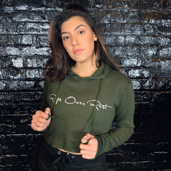 Fleece Lined Crop Hoodies - Reps Over Rest