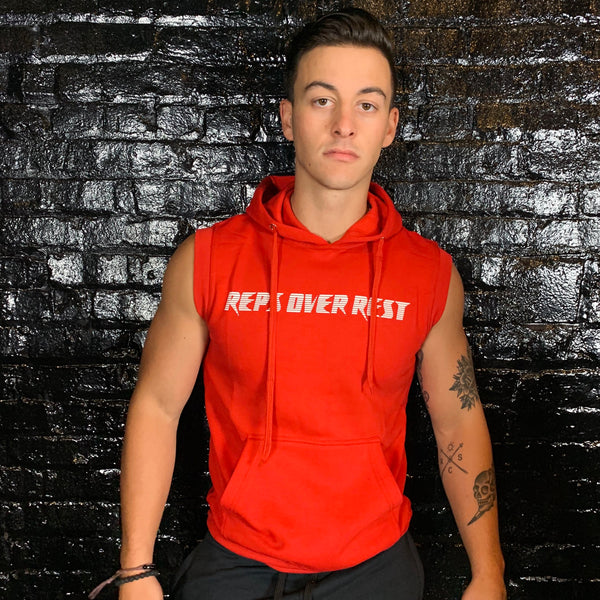 Fleece Sleeveless Hoodie - Reps Over Rest