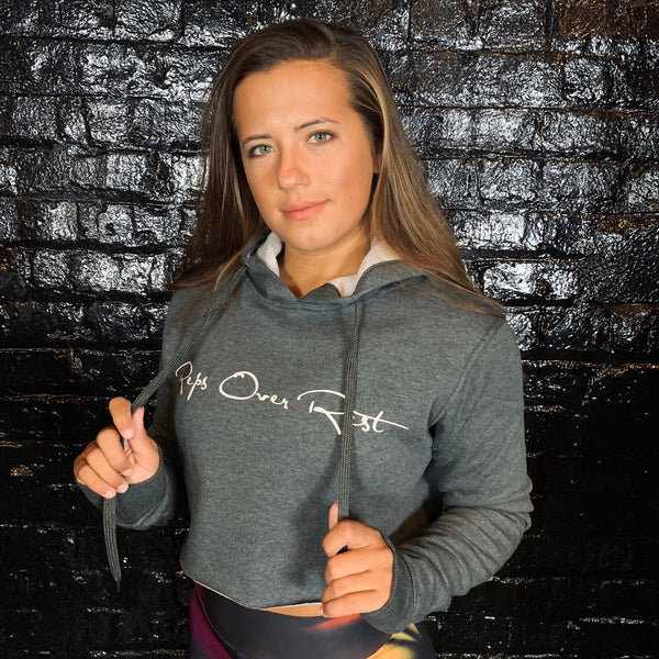 Fleece Lined Crop Hoodies - Reps Over Rest