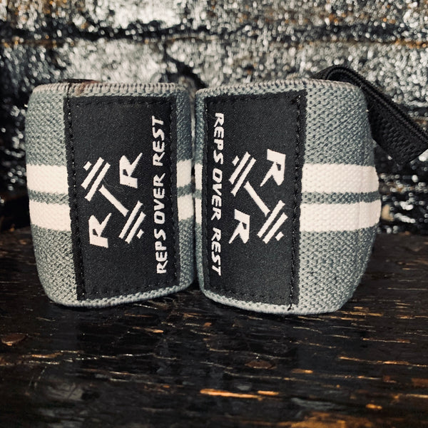 16" High Quality Elastic Wrist Wraps - Reps Over Rest