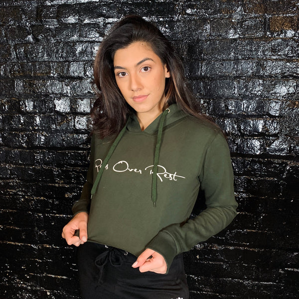 Fleece Lined Crop Hoodies - Reps Over Rest