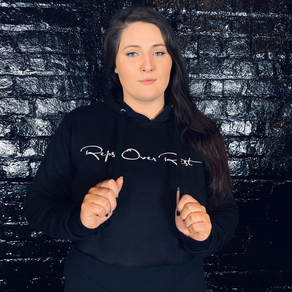 Fleece Lined Crop Hoodies - Reps Over Rest