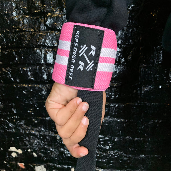 Black & Pink Zipper Lifting Sweatshirt - Reps Over Rest