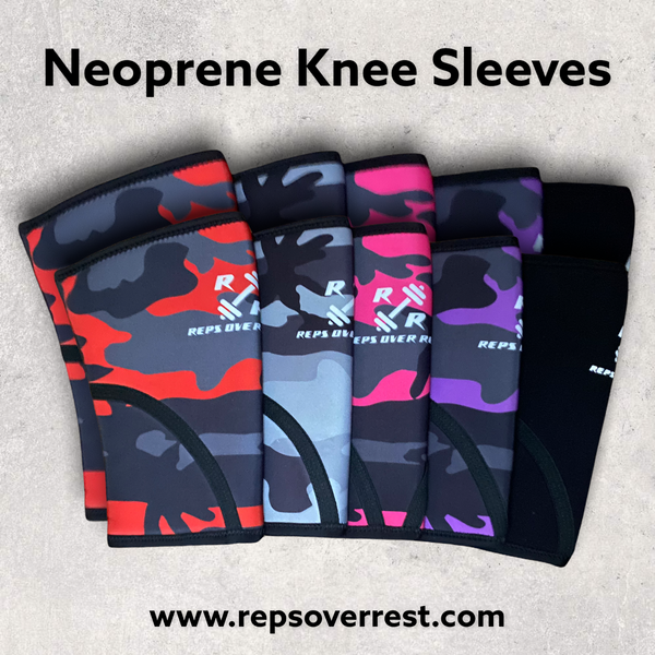 Neoprene Knee Sleeves - Reps Over Rest