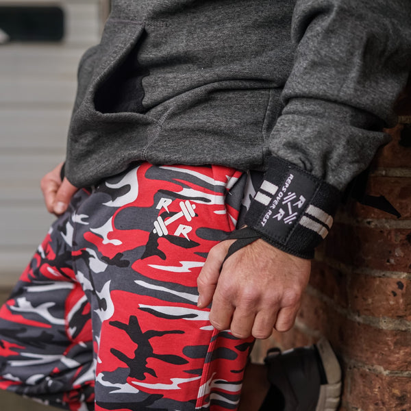 Charcoal Grey & Black Lifting Sweatshirt - Reps Over Rest